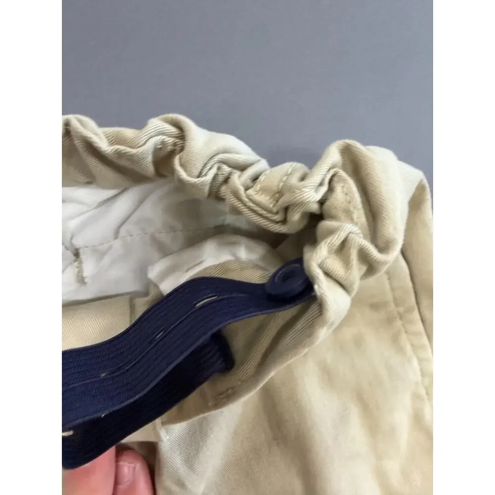 The Children's Place Boys 12 Khaki Pants adjustable Regular Fit School Uniform